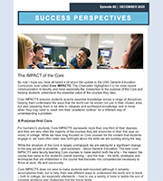 A screenshot of Success Perspectives episode 1